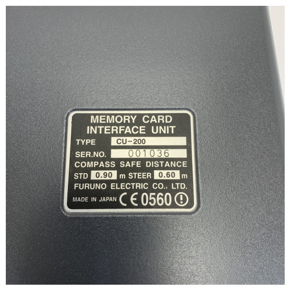 Furuno CU-200 Морська карта пам'яті Інтерфейсний блок - CP03-27431
