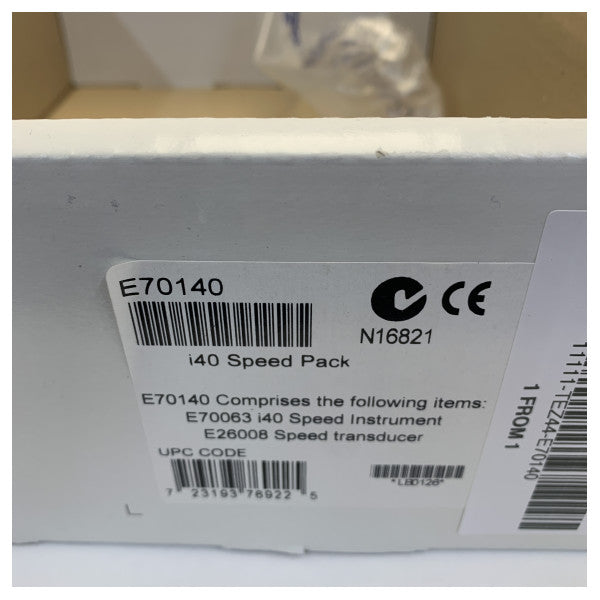 Raymarine I40 Speed Pack P371 Tru-Hull - E70140 anturi