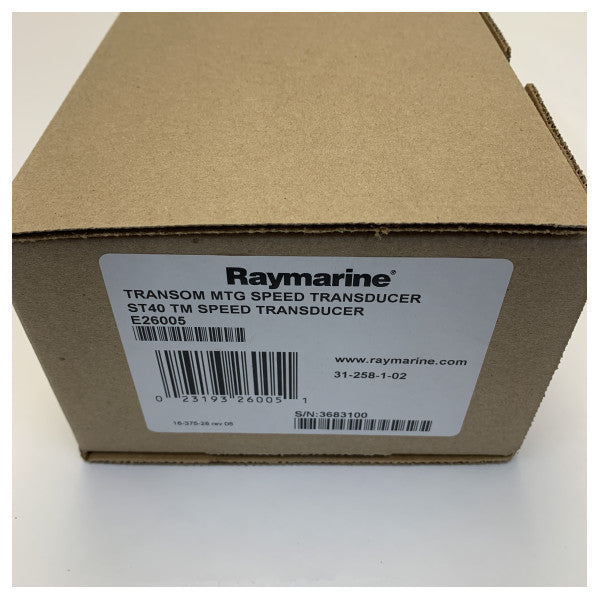 Zestaw Raymarine i40 Speed z transduktorem montowanym na rufie ST69 - E70141