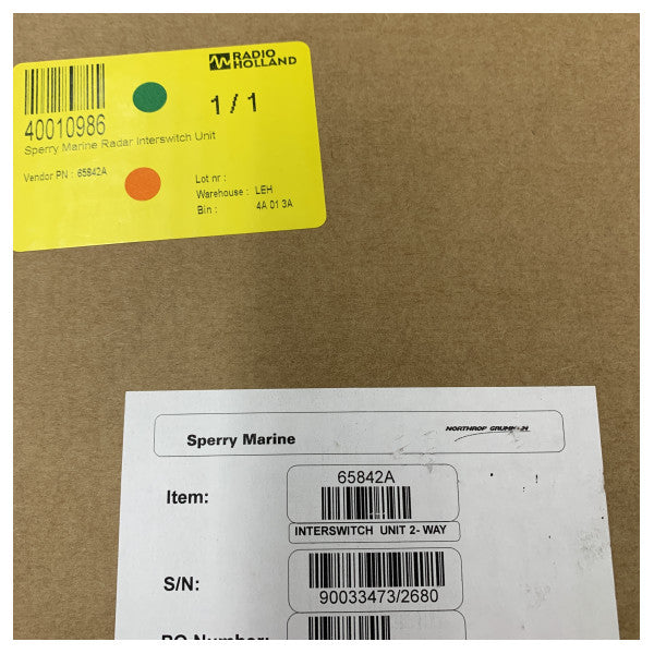 Радарний блок Sperry Marine 65842A з двостороннім перемикачем