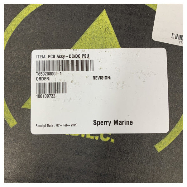 Sperry Marine DC/DC PSU PCB T65920800