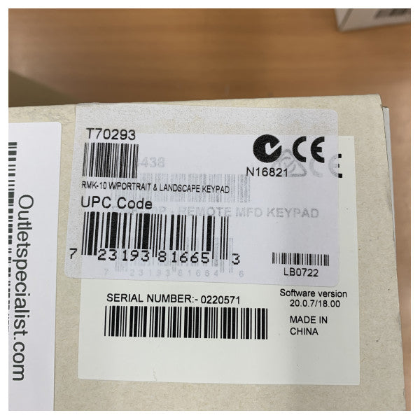 Raymarine T70293 RMK-10 Чартплоттер | Панель керування MFD