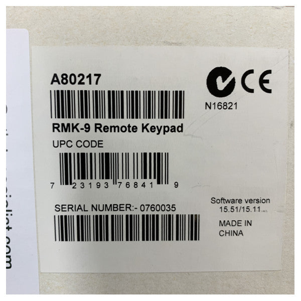 Пульт дистанційного керування панеллю Raymarine A80217 GS-Series MFD