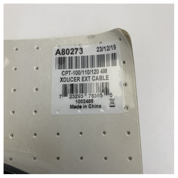 レイマリン CP100 トランスデューサー延長ケーブル 4M - A80273