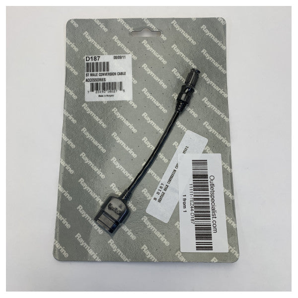 Cabo Conversor Raymarine ST-30-40-60-80 para macho ST-50 - D187