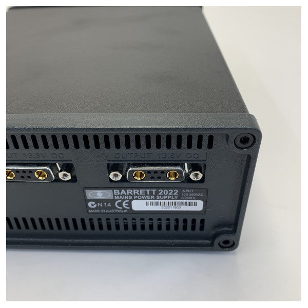 Barrett 2022 Основне джерело живлення з резервним акумулятором