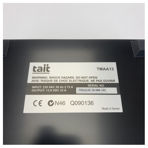 Fonte de Alimentação de Secretária Tait TMAA13-24 23A DC 230V AC UE