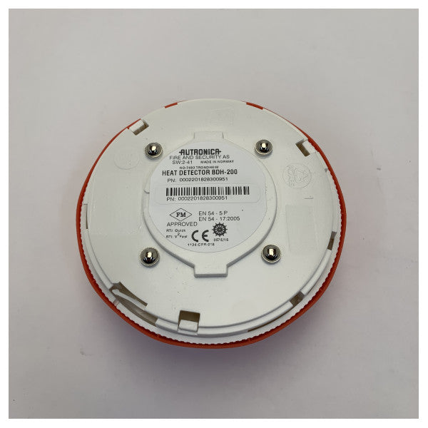 Autronica Heat Detector Head BD-200 IP44D - 116-BDH-200