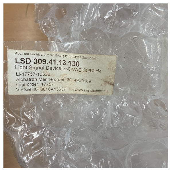 SM Electrics Light Signal Device LSD 309.41.13.130