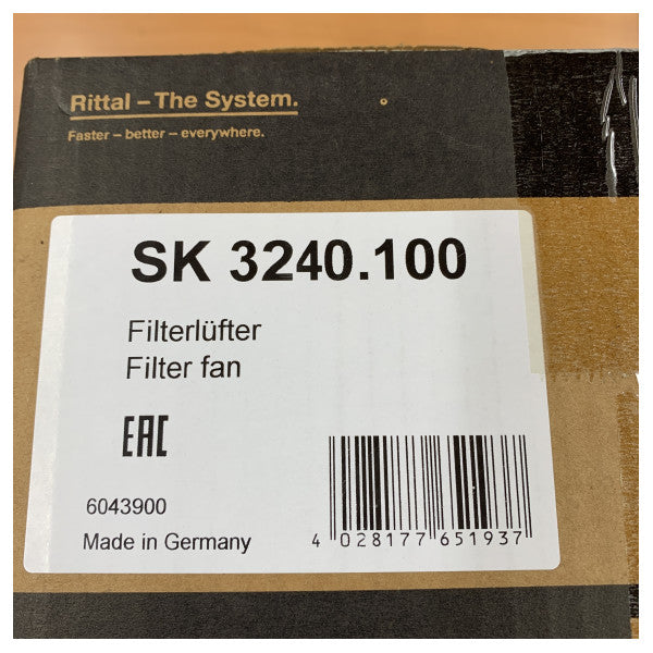リタールパネル換気口、ファン付き SK 3240.100