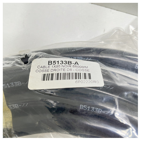 Ampere 95 mm2 kabel za bateriju Crni 7 metara - B5133B -A