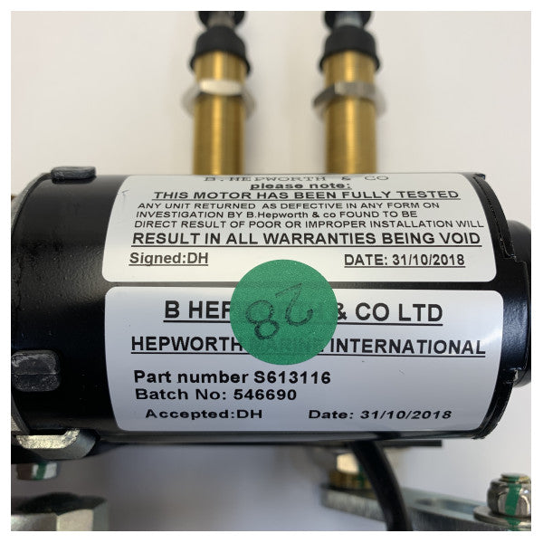 Система двошвидкісних склоочисників Hepworth 50NM - 100865/2