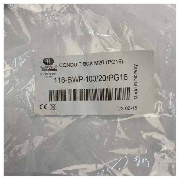Autronica M20 Kabelboks 116-BWP-100 20 PG16