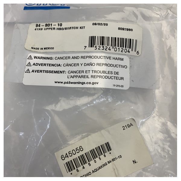 Шурфло 94-801-10 Верхня збірка для Aqua King II 4.0 та 5.0 GPM насосів