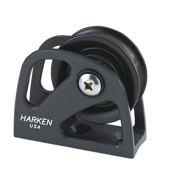 Harken HK1990 bloco de pé de mastro fixo de 76 mm preto