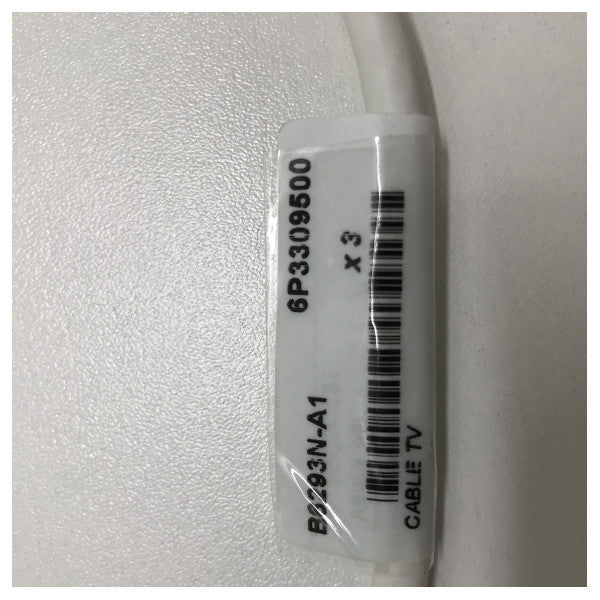 マリンTVケーブル 500mm - 耐久性、柔軟性、防水コネクタ、海上および航海用