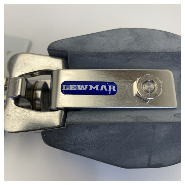 Lewmar Delrin 14 mm High Capacity Snatch Block Grey - 19810600