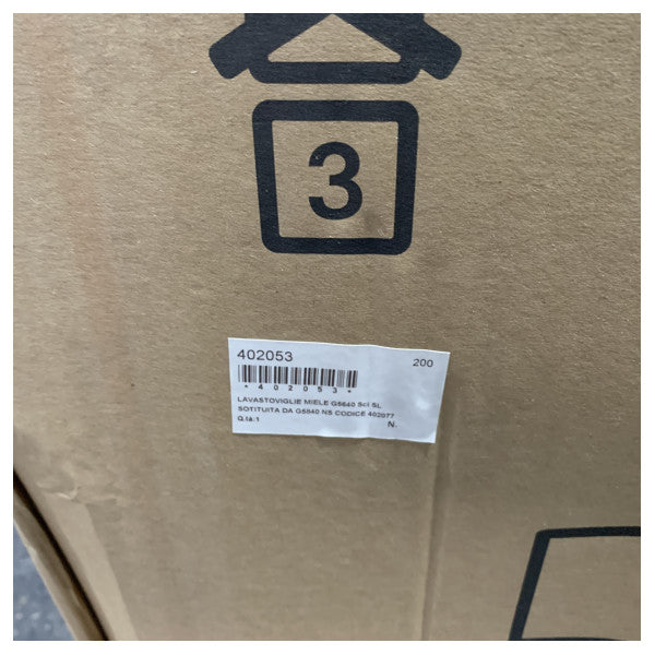 Miele G5640 Sci SL Rakenne 45 CM Astianpesukone Hopea