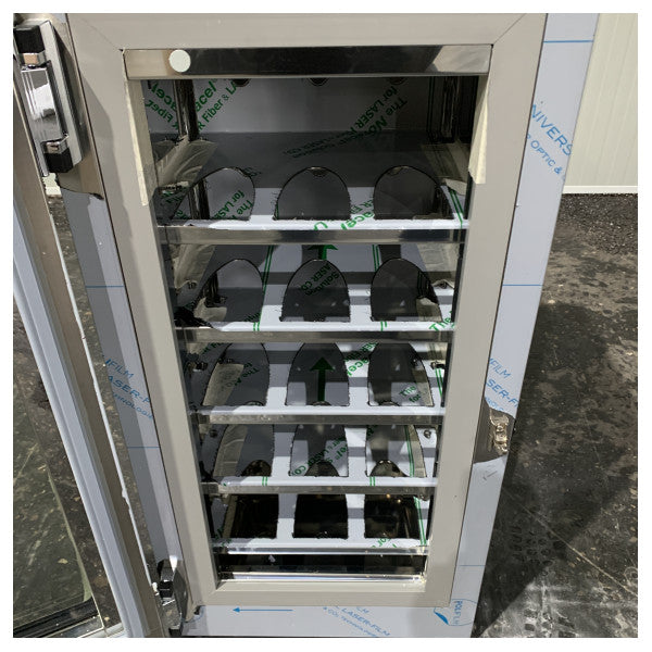 Veco Неръждаема стомана Вградена винарна за 15 бутилки G62745 12V