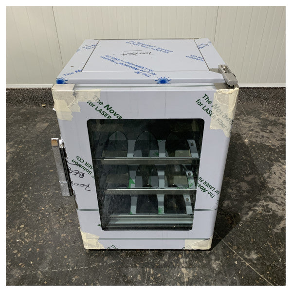 Veco stal nierdzewna wbudowana piwnica na wino na 9 butelek 40L - 416 x 420 x 558 mm - G70075 12V