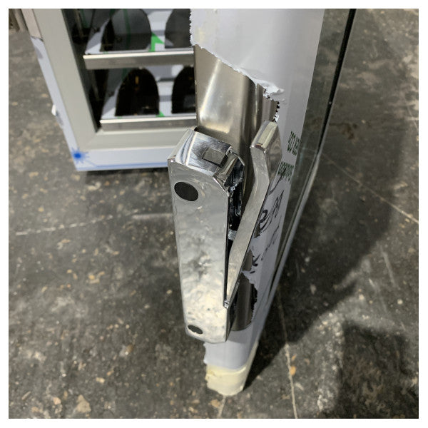 Veco stal nierdzewna wbudowana piwnica na wino na 9 butelek 40L - 416 x 420 x 558 mm - G70075 12V