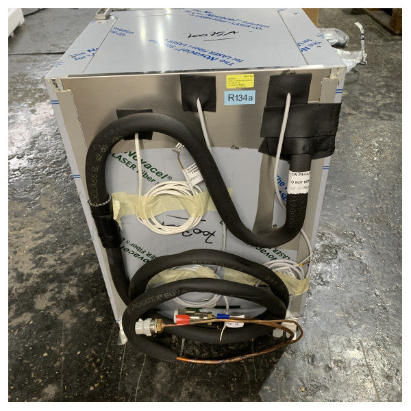 Veco stal nierdzewna wbudowana piwnica na wino na 9 butelek 40L - 416 x 420 x 558 mm - G70075 12V