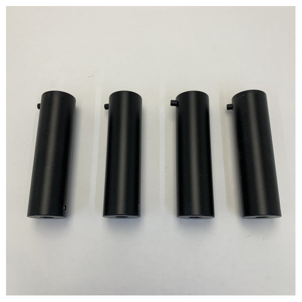 Тримач для туалетного паперу Bonomi з чорним покриттям - 116001