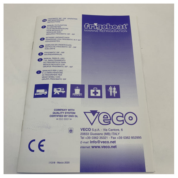 Veco Frigomatic FM100 Kühlkompressor 12/24V - E52270