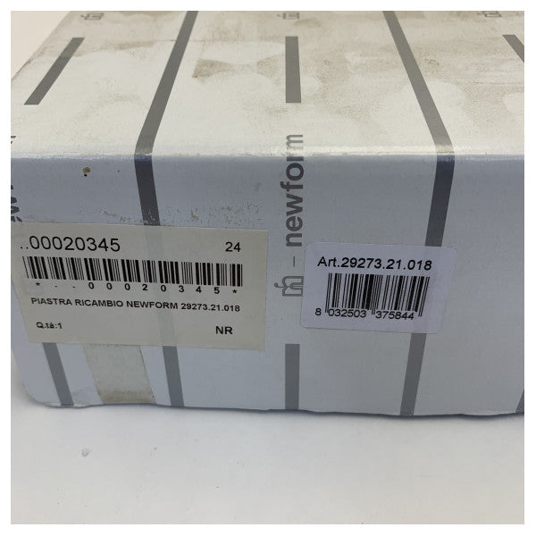 Newform 29273.21.018 Extro Chrome Ugradni Jednoručni Mikser za Kadu Poklopac