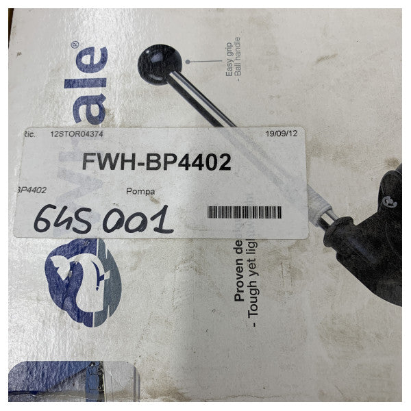 Valhaj Gusher Titan BP4402 Manual Bilgepump 105L/min