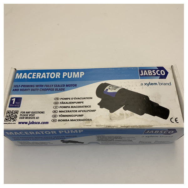 Jabsco 18590-2094 Schwarzwasser Selbstansaugende Zerkleinerungspumpe 24V