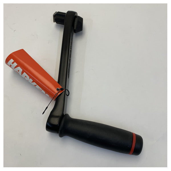 مقبض رافعة ورقة Harken B8AL اليدوي باللون الأسود مع قفل بطول 200 مم
