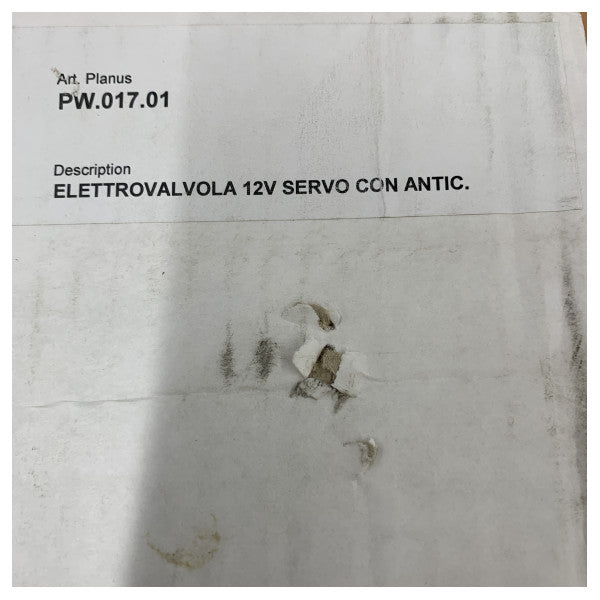 Zawór elektromagnetyczny Planus 12v zawór wlotowy wody PW.017.00