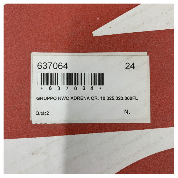 KWC Adrena Yksikahvainen Keittiöhanan Sekoitin Kromi - 10.325.023.000FL