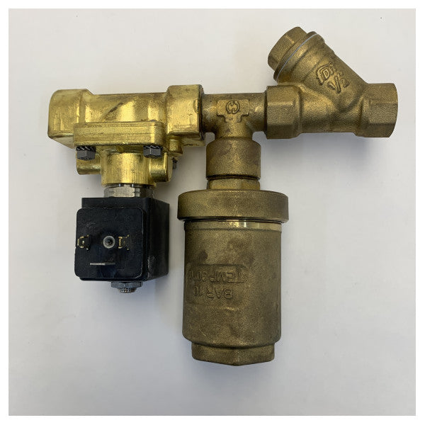 Βαλβίδα εισόδου φρέσκου νερού 24V Solenoid Planus PW.018.00 για ηλεκτρική τουαλέτα