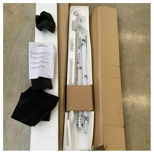 Elka 7085P.200 removable stainless steel deck shower