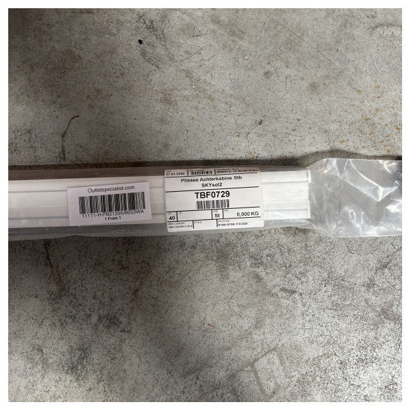 Dometic OceanAir PB2 1205 x 665 mm hvide persienner - TBF0729