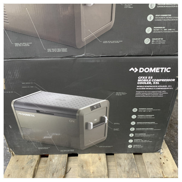 Dometic CFX5 Kompressor Køleboks 55L Sort 12/24/230V - 97000050783