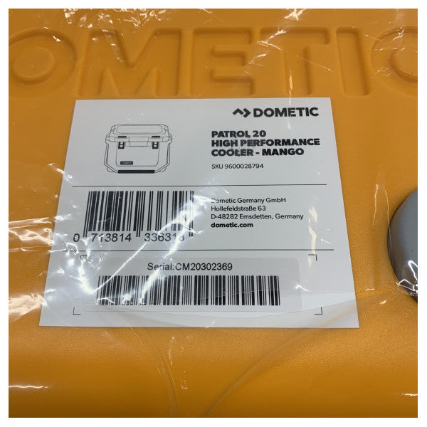 Dometic Патрул 20 Пассивна хладилна кутия 19L Glow - 9600028794