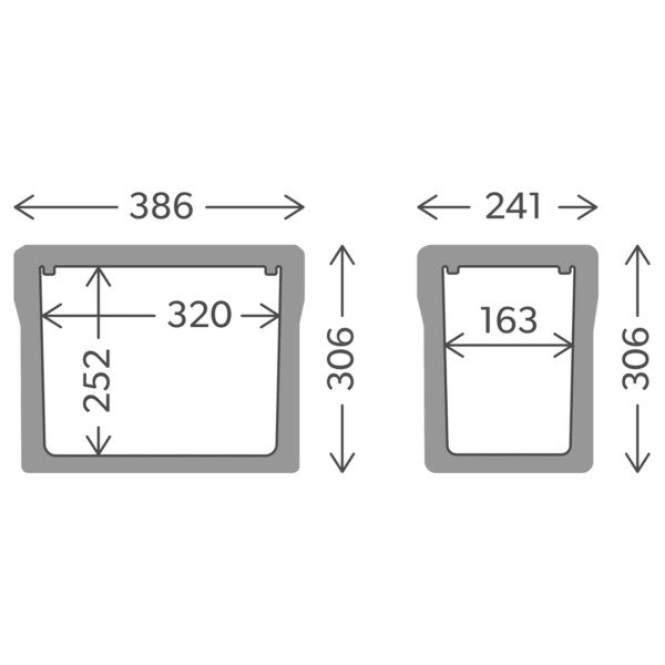 Dometic WCI 13 Passive Refrigeration Box Grey 13L - 9600049493