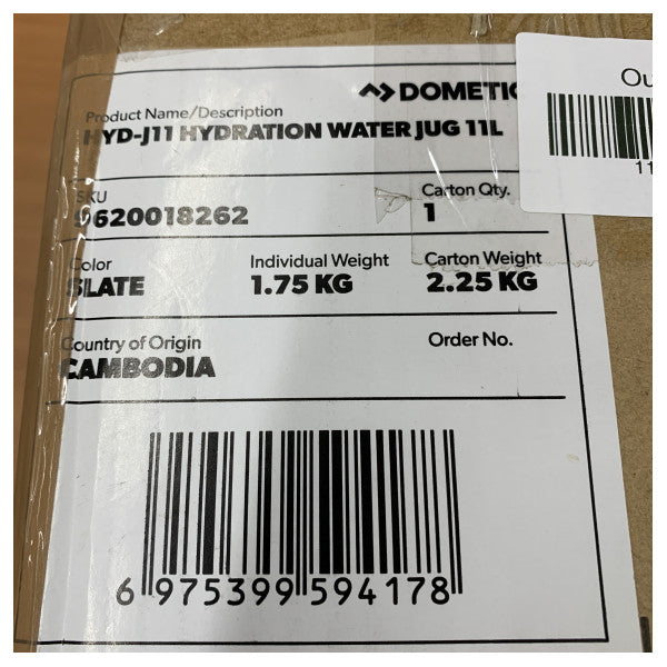 Dometic GO 11L Hydration Vanddunk - 9620018262