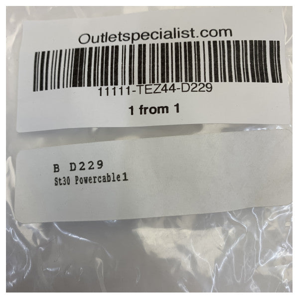 Καλώδιο Τροφοδοσίας Raymarine i40 ST30/40/60/80 1 μέτρο - D229