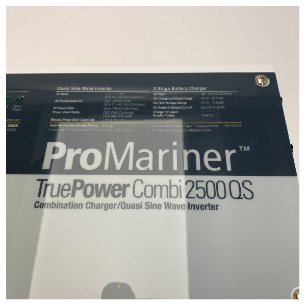 Promariner Truepower Combi 2500W / 120A Oplader - Inverter 12V - 230V