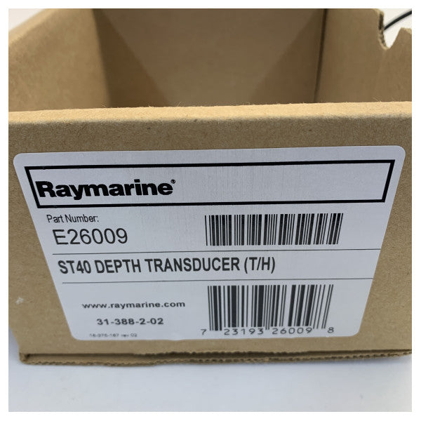 Raymarine E26009 P7 D LP TH Shore In-Hull Depth Transducer