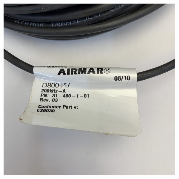 Raymarine E26030 D800/P17 D TH Ανακλινόμενος Αναλογικός Μετρητής Βάθους