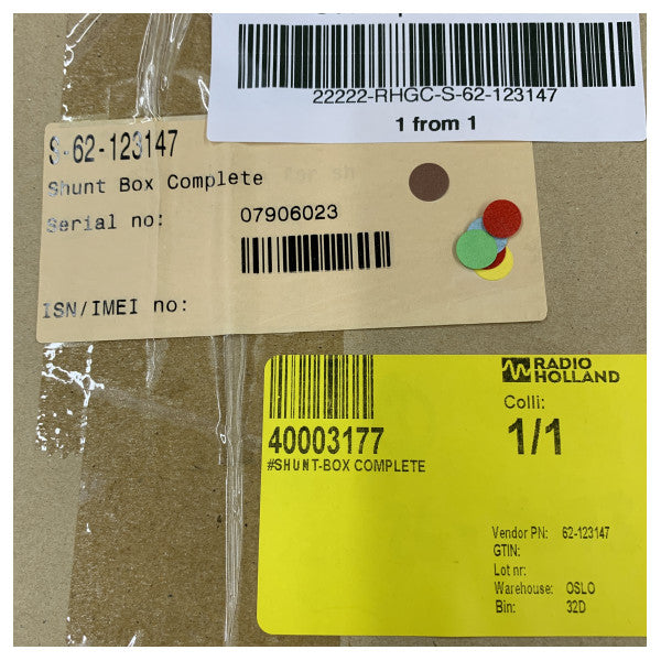 Boîte de connexion Sailor S-62-123147 pour systèmes MF/HF et VHF