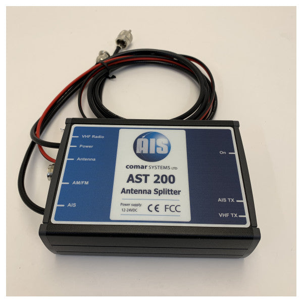 Comar AST 200 AIS Trasmettitore Antenna Splitter per sistemi AIS