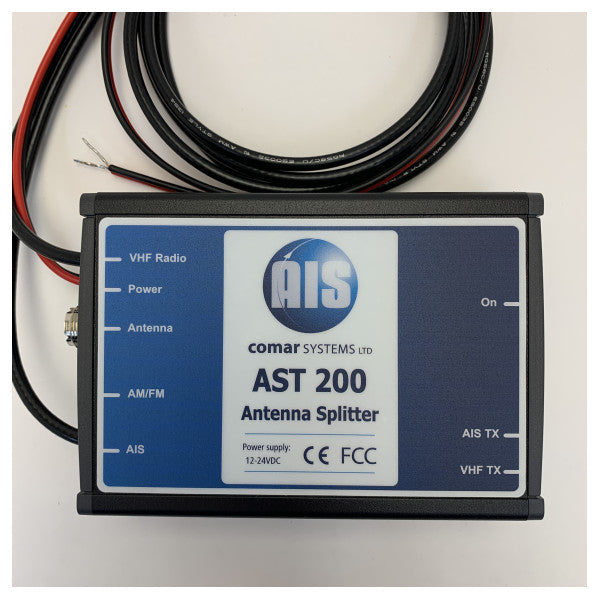 Comar AST 200 AIS Trasmettitore Antenna Splitter per sistemi AIS