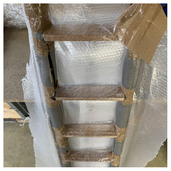 Ladder ta' ħadid inox 5-sulari sm W150 ta' tnaqqis