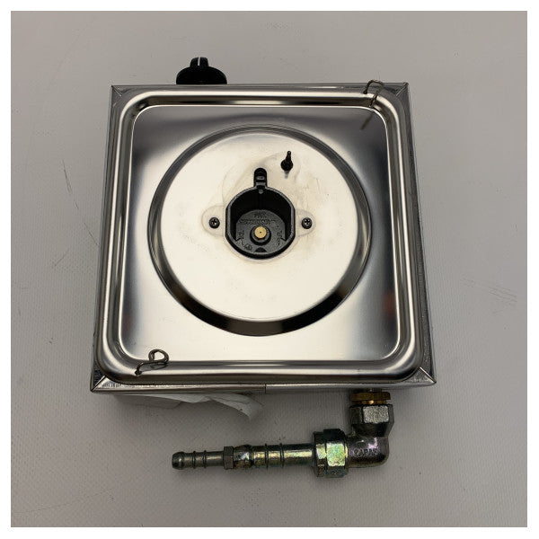 طباخ غاز من الفولاذ المقاوم للصدأ CAN 1 شعلة 180 × 80 × 180 مم - 487010